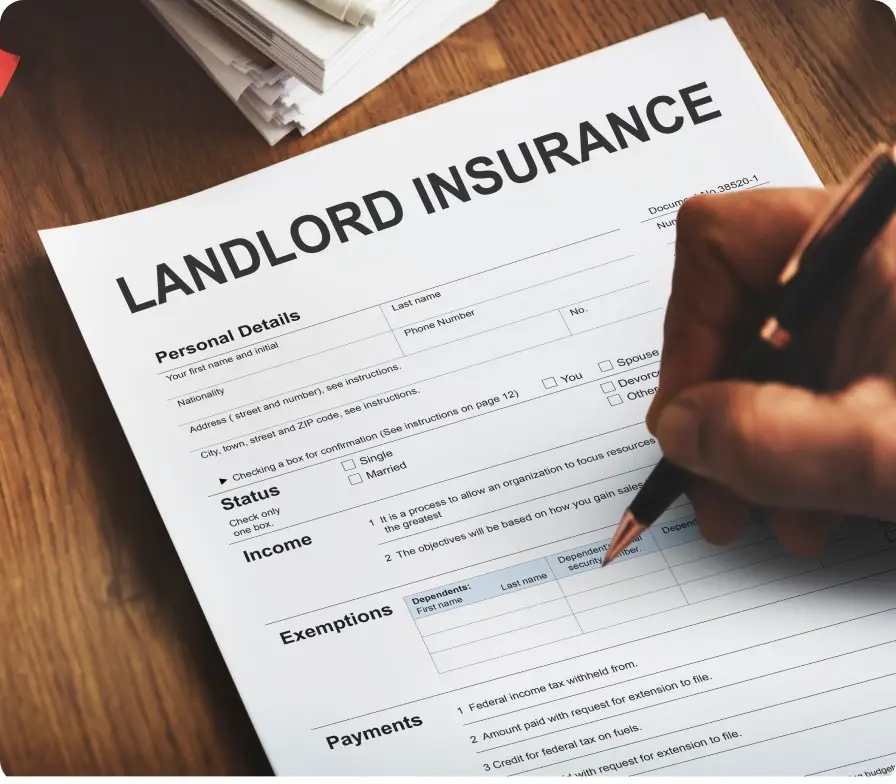 Landlord Insurance form