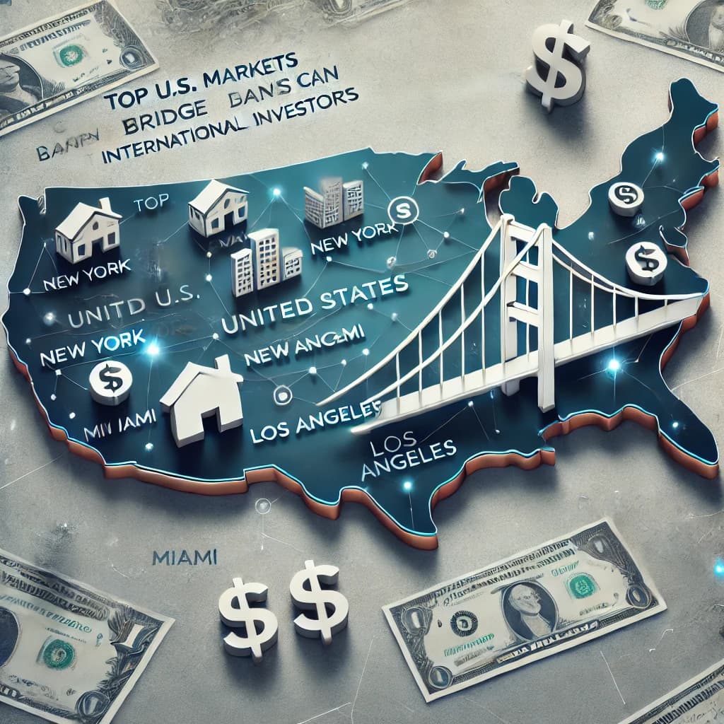 Top U.S. Markets Where Bridge Loans Can Benefit International Investors